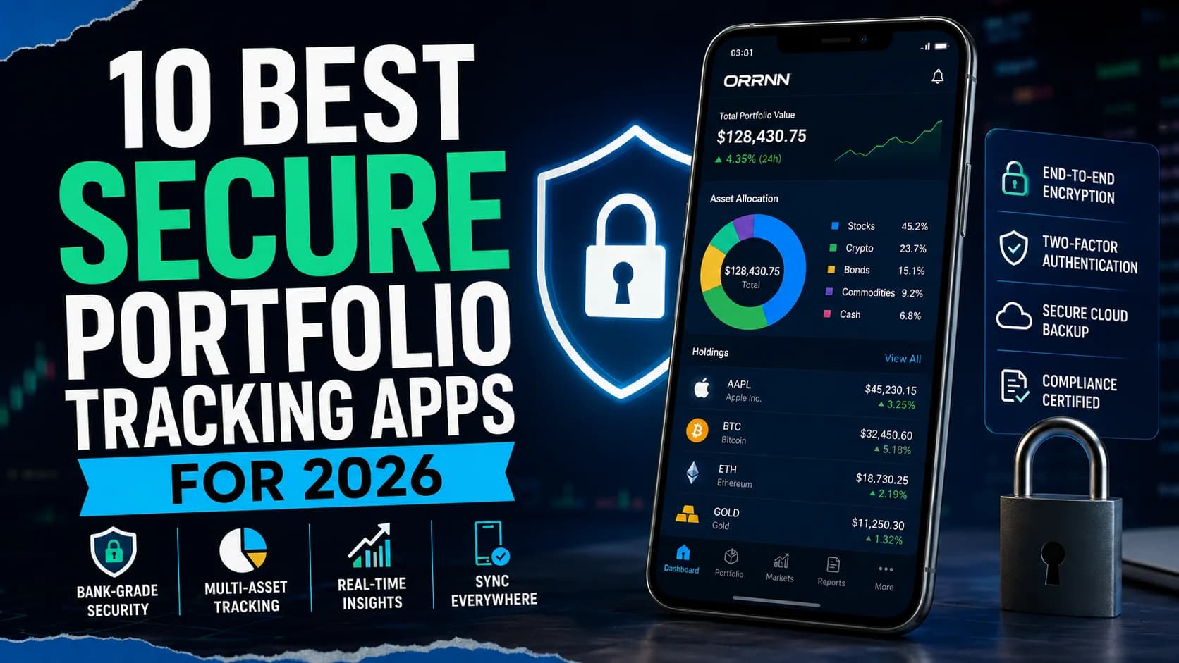 10 Best Secure Portfolio Tracking Apps for 2026
